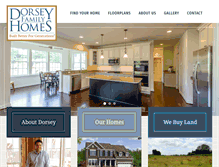 Tablet Screenshot of m.dorseyfamilyhomes.com